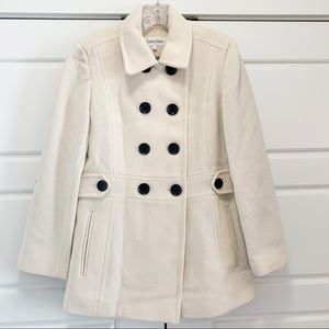 Calvin Klein Double Breasted Peacoat